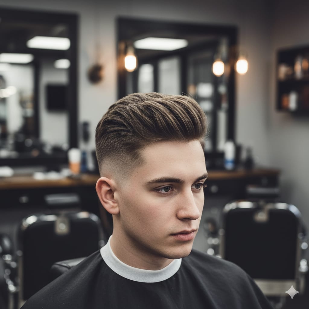 Coupe undercut moderne